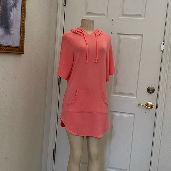 “ACTIVE USA” 🧡 SUPER CUTE 💚 HOODIE SWIM COVER-UP - Picture 8 of 16